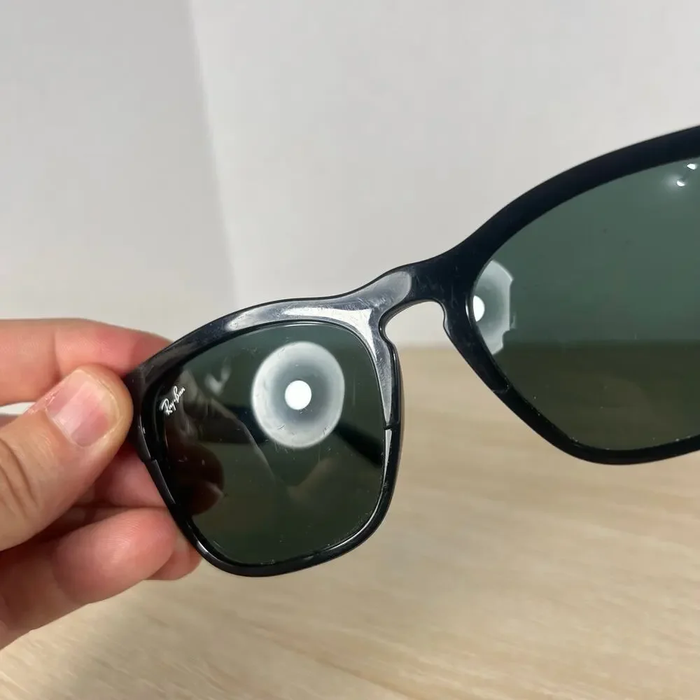 Ray-Ban RB4487-F Steve 6629/71 Sunglasses Polished Black 54-18-145 Italy